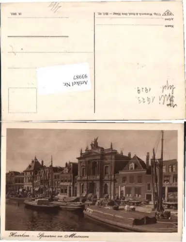 93987,Haarlem Spaarne en Museum Schiffe