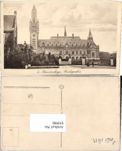 93990,Gravenhage Den Haag Vredespaleis