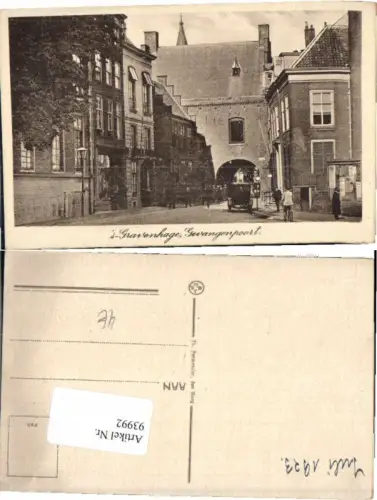 93992,Gravenhage Gevangenenpoort Leute Rad Den Haag