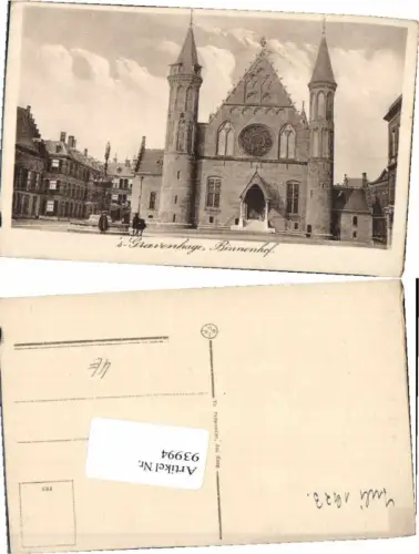 93994,Gravenhage Den Haag Binnenhof