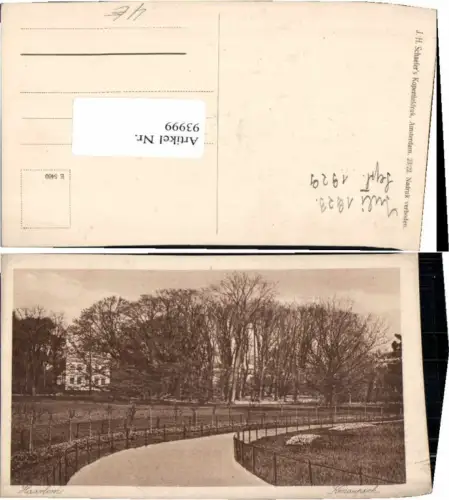 93999,Haarlem Kenaupark Partie 1920