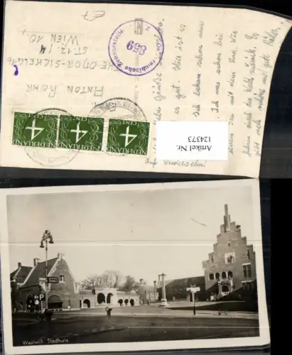 124373,Waalwijk Stadhuis Nordbrabant 1930