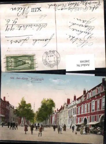 240348,Den Haag Prinsegracht Straßenansicht