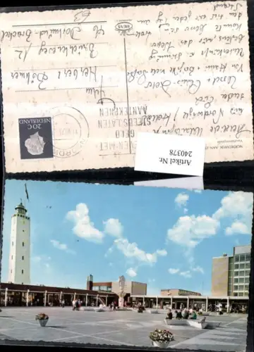 240378,Noordwijk aan Zee Vuurtorenplein Platz Turm