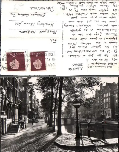 286765,Oud Amsterdam Voorburgwal Fluss Brücke Hotel