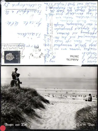 286766,Bergen aan Zee Strand Strandleben