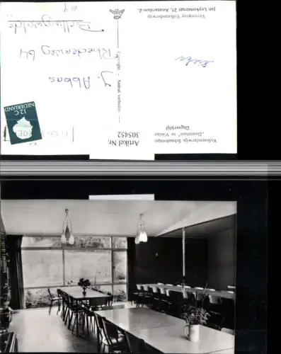 305452,Dagverblijf Volksonderwijs Schoolreisjesverblijf Doniahuis te Vlieland Speisesaal