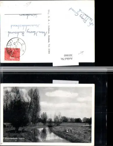 305460,Voorst Voorsterbeek Landschaft Fluss