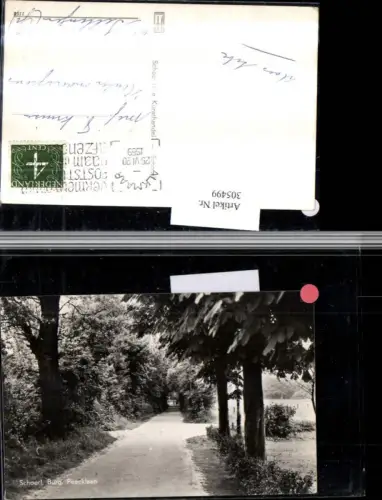 305499,Schoorl Burg Peecklaan Wegpartie