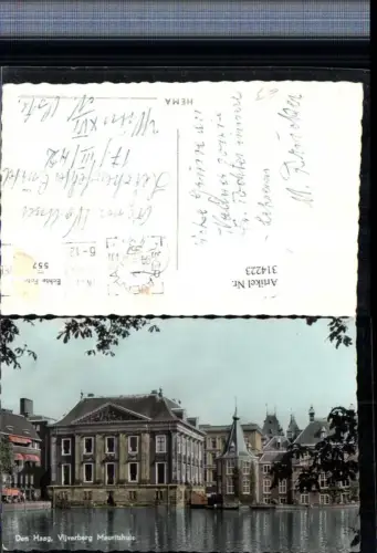 314223,Den Haag Vijverberg Mauritshuis Museum Gebäude