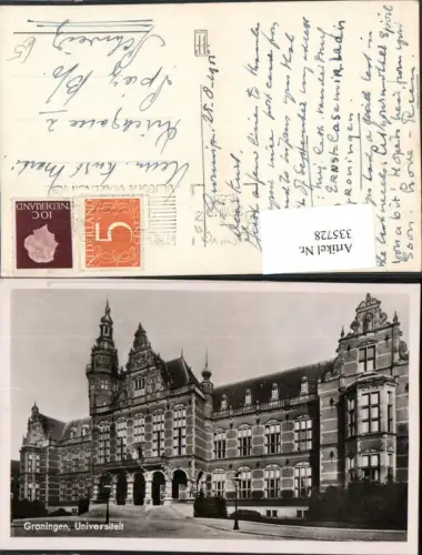 335728,Groningen Universiteit Universität Gebäude