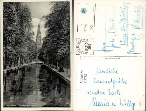 335742,Amsterdam Groenburgwal Kanal