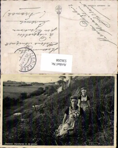 536208,Netherlands Zeeland Walcheren Tracht Holland Trachten typen