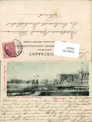536222,Netherlands Scheveningen Kurhaus 1899