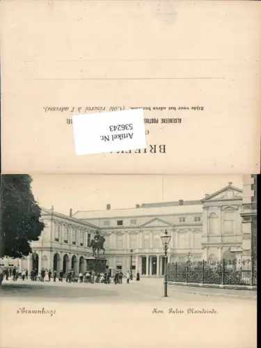 536243,Netherlands Gravenhage palais