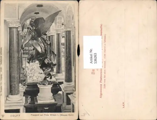 536263,Netherlands Delft Praalgraf van Prins Willem I. Pub Dr. Trenkler 22907