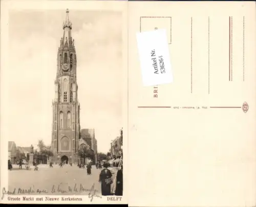 536264,Netherlands Delft Groote Markt