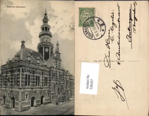 536267,Netherlands Bolsward Stadhuis