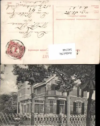 541744,Netherlands Loosduinen Doctorswoning Bloemendaal Den Haag