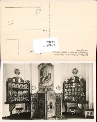 546072,Netherlands Den Haag Hague Het huis te Bosch Porzellan Museum