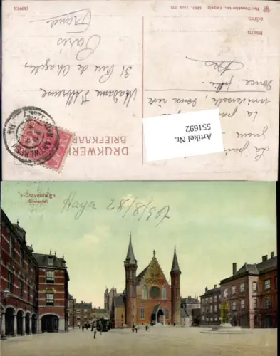 551692,Gravenhage Binnenhof pub Dr. Trenkler Gvh. 233