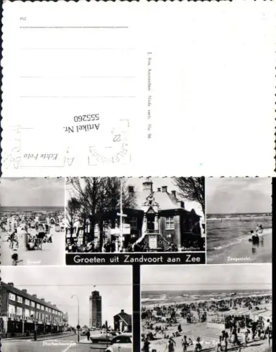 555260,Zandvoort aan Zee Strandleben