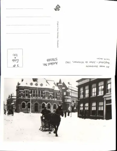 578169,Dordrecht 1942 Wittstraat