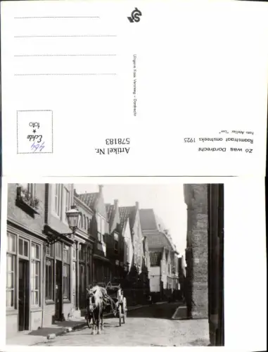 578183,Dordrecht 1925 Raamstraat