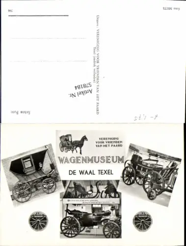 578184,Wagenmuseum de Waal Texel Kutschen