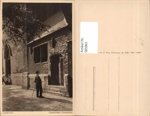 585963,Dordrecht Groote Kerk Stovenhuis Nederland