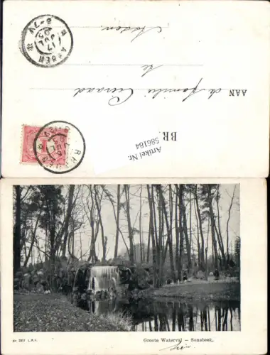 586184,Arnheim Arnhem Sonsbeek Groote Waterval