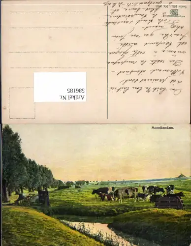 586185,Monnikendam Kühe Landwirtschaft Photochromie Ostermaier e Nenke 163-2935