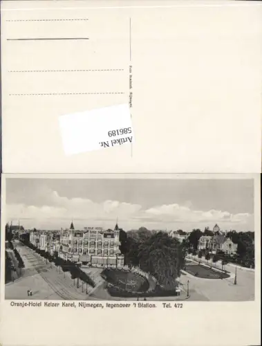 586189,Nijmegen Oranje Hotel Keizer Karel