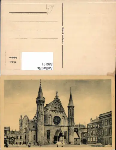 586191,Den Haag Ridderzaal