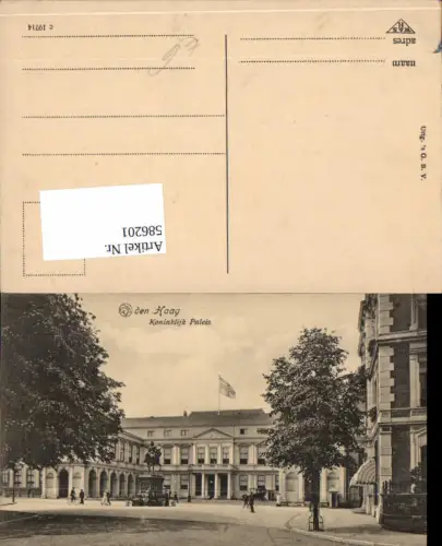 586201, Den Haag Palais