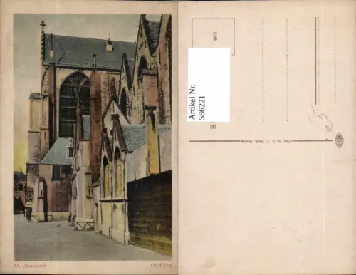 586221,Gouda St Janskerk Kirche Netherlands
