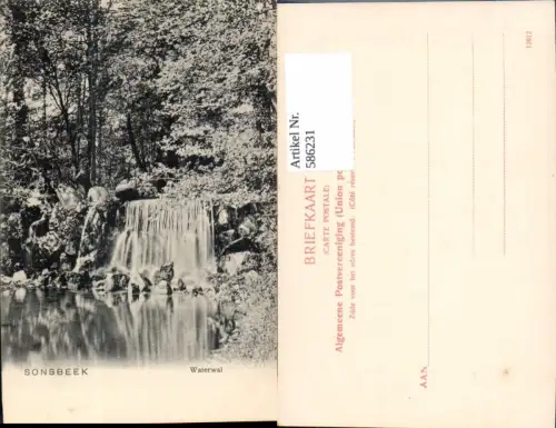 586231,Sonsbeek Waterwal Wasserfall Netherlands