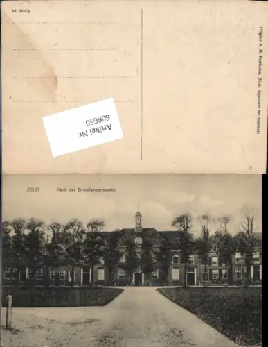 606660,Zeist Kerk der Broedergemeente