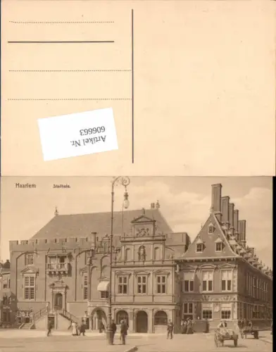 606663,Haarlem Stadhuis Laterne