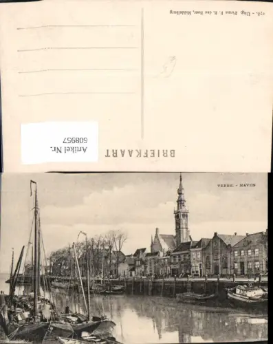608957,Veere Haven Hafen Schiffe Segelboote Netherlands