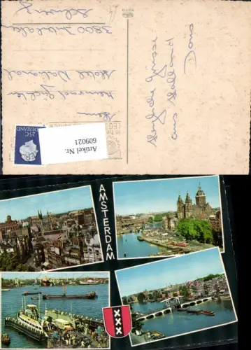 609021,Mehrbild Ak Amsterdam Netherlands