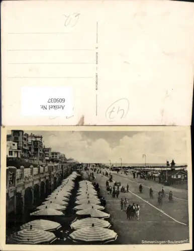 609037,Scheveningen Boulevard Netherlands