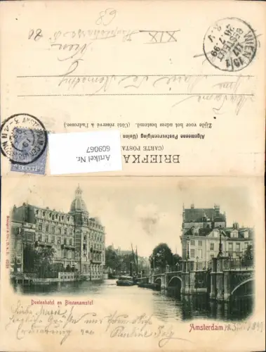 609067,Amsterdam Doelenhotel en Binnenamstel Netherlands