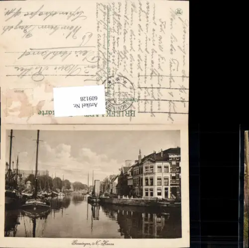609128,Groningen Haven Schiffe Boote Netherlands