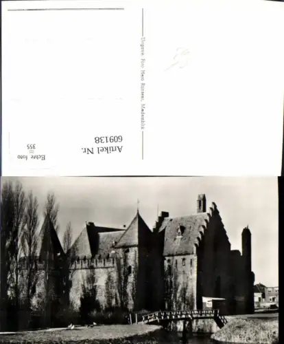 609138,Foto Ak Medemblik Kasteel Radboud Netherlands
