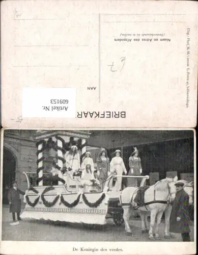 609153,De Koningin des vredes s´Gravenhage Umzug Festwagen Netherlands