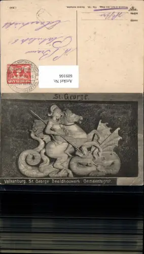 609166,Valkenburg St George Beeldhouwerk Gemeentegrot St George Drache Ritter Netherlands