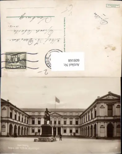 609168,Foto Ak Den Haag Paleis van H. M. De Koningin Schloss Netherlands pub Trinks 9