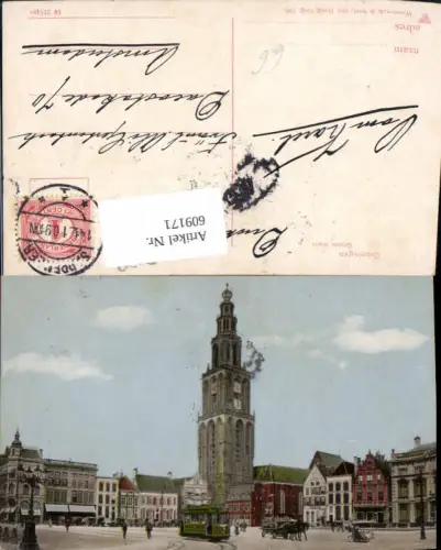609171,Groningen Groote markt Netherlands