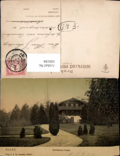 609194,Baarn Zwitsersch huisje Netherlands